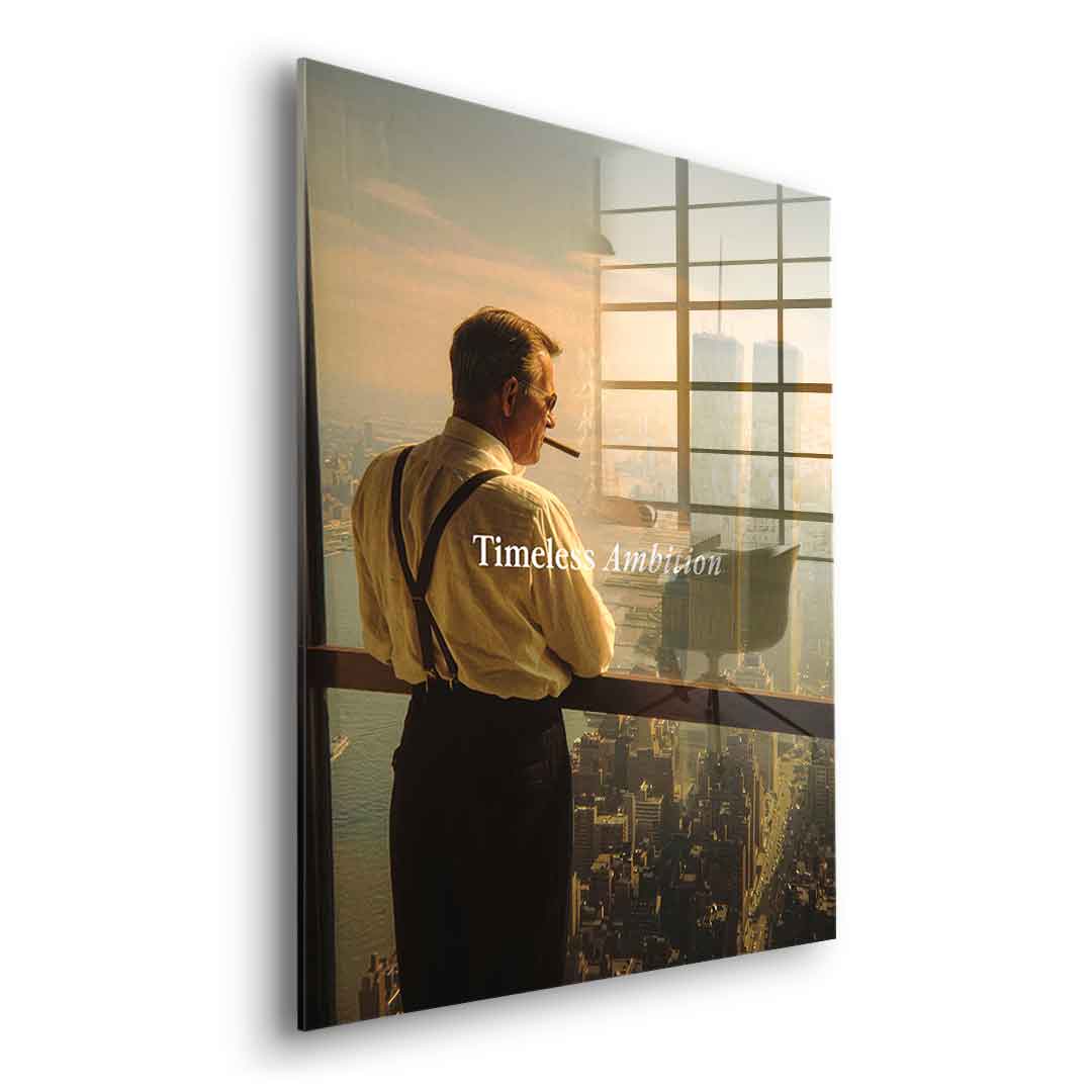 DOTCOMCANVAS Timeless Ambition Acrylglasbild Seitenansicht ohne Rahmen