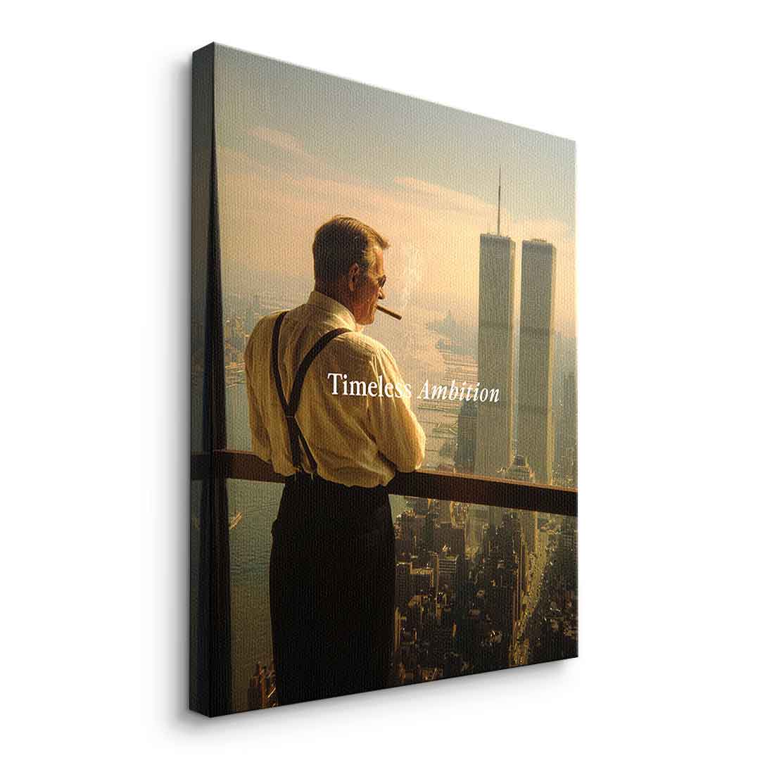 DOTCOMCANVAS Timeless Ambition Leinwandbild Seitenansicht ohne Rahmen