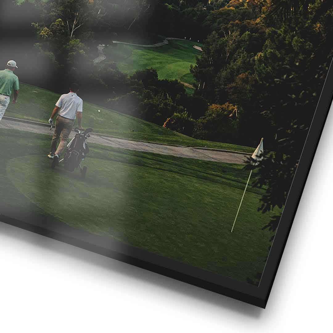 Focus. Vision. Results. Poster Rahmen Detail