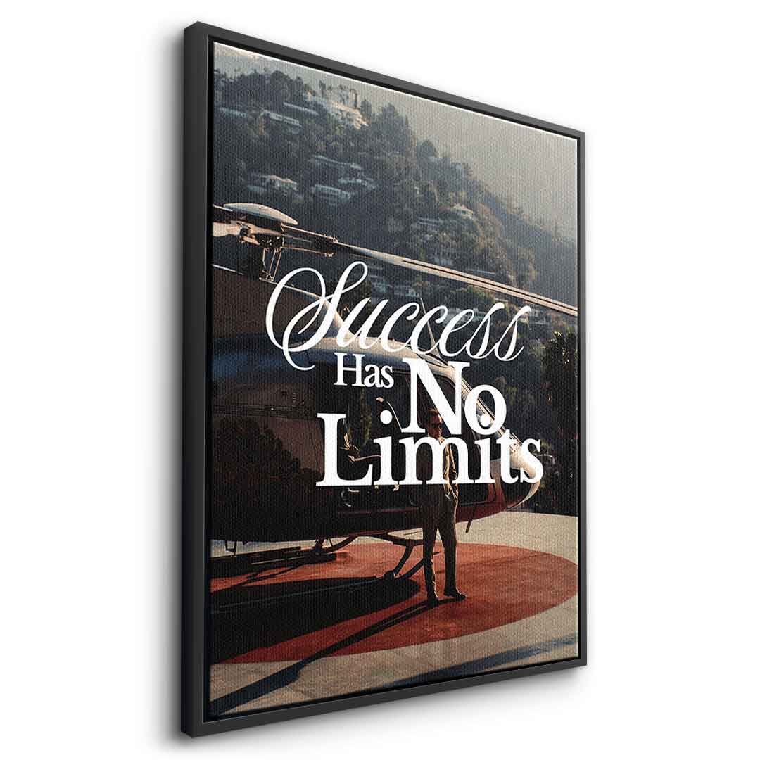 Success has no limits Leinwandbild Seite
