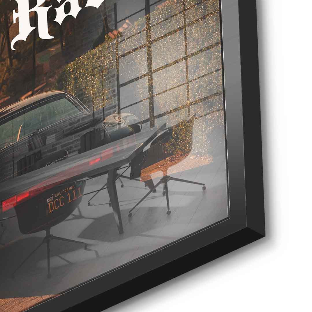 DOTCOMCANVAS Stay Rare Acrylglasbild Detail schwarzer Rahmen
