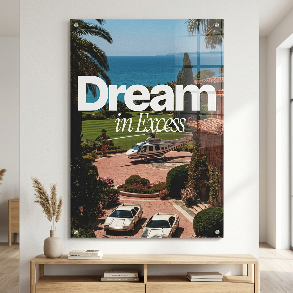 Dream in Excess Acrylglas Room
