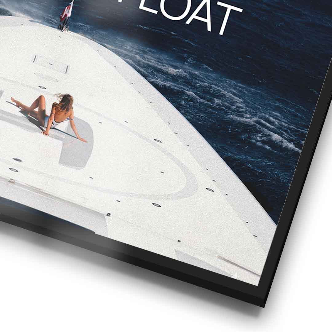 Build Until You Float Poster Detail Frame