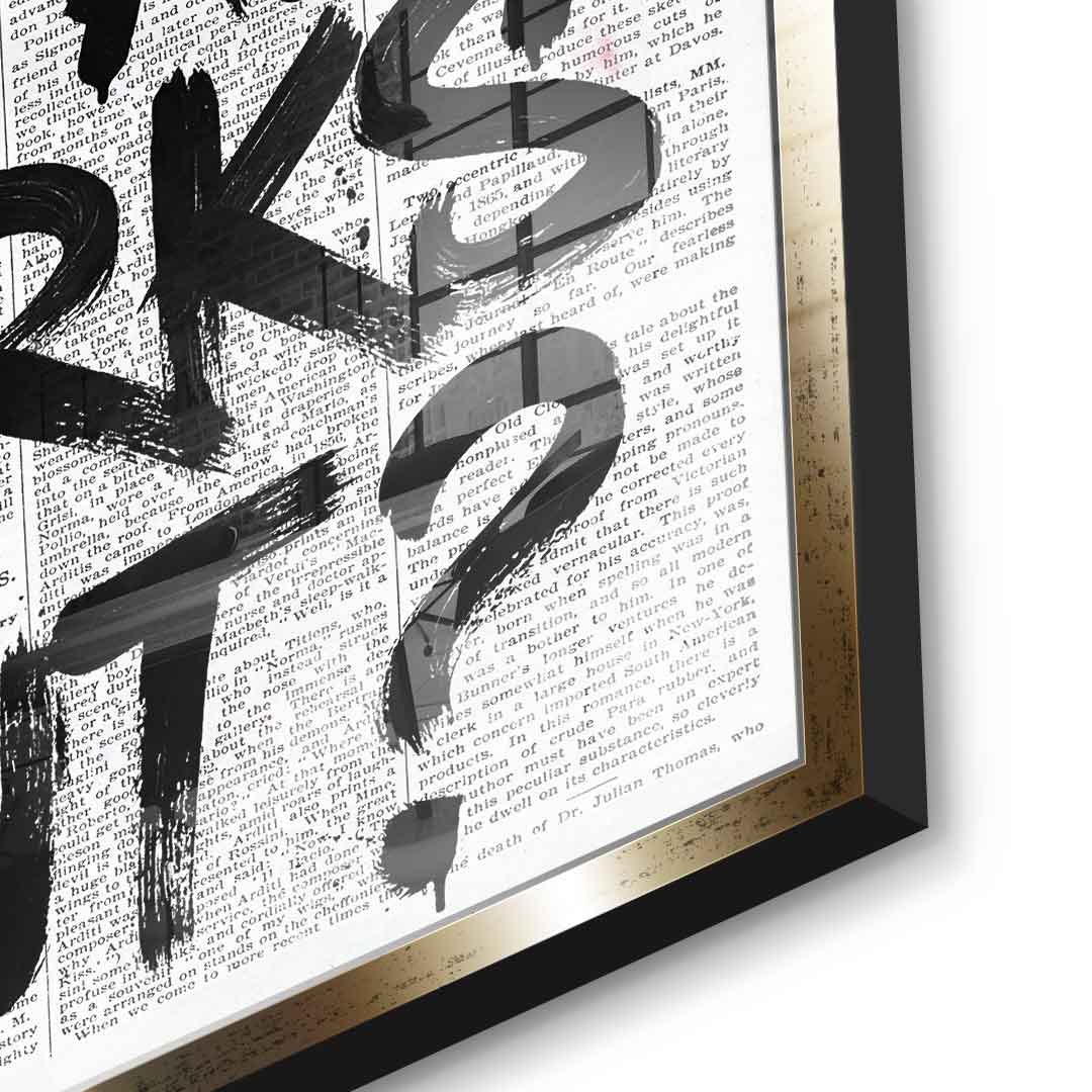 What if it all works out Acryl 2
