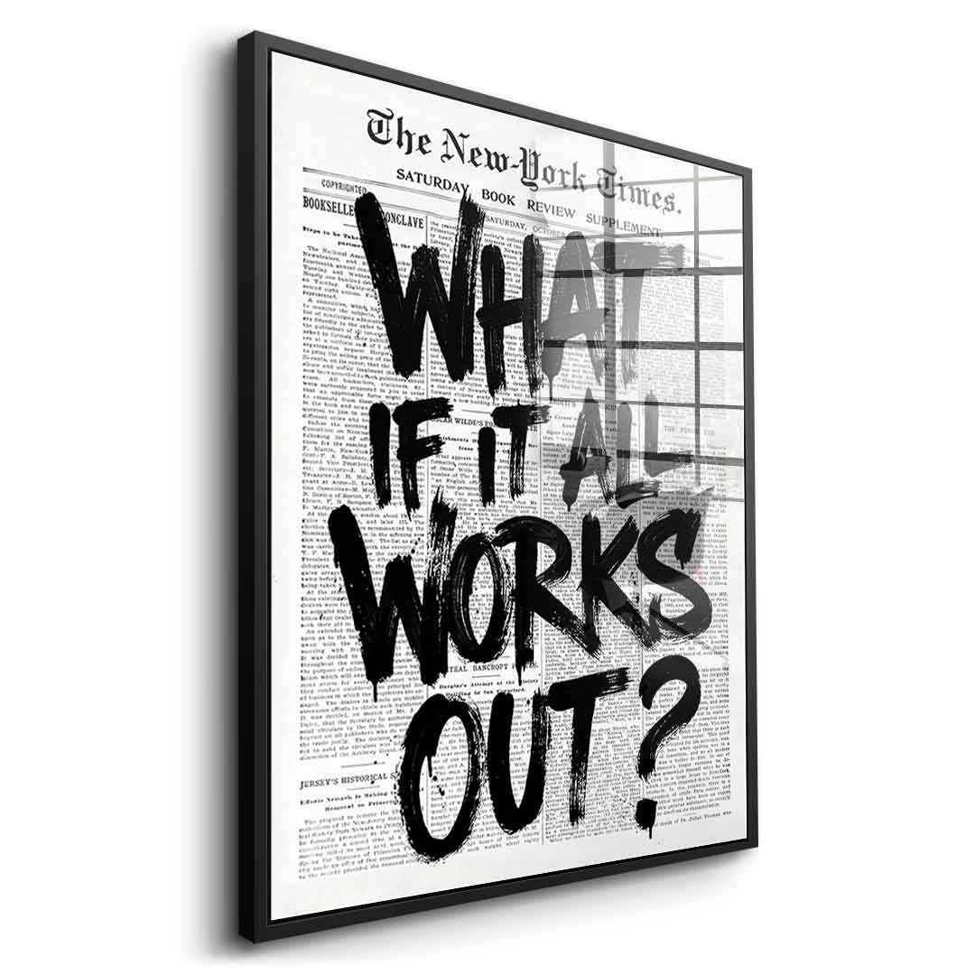 What if it all works out Acryl 9