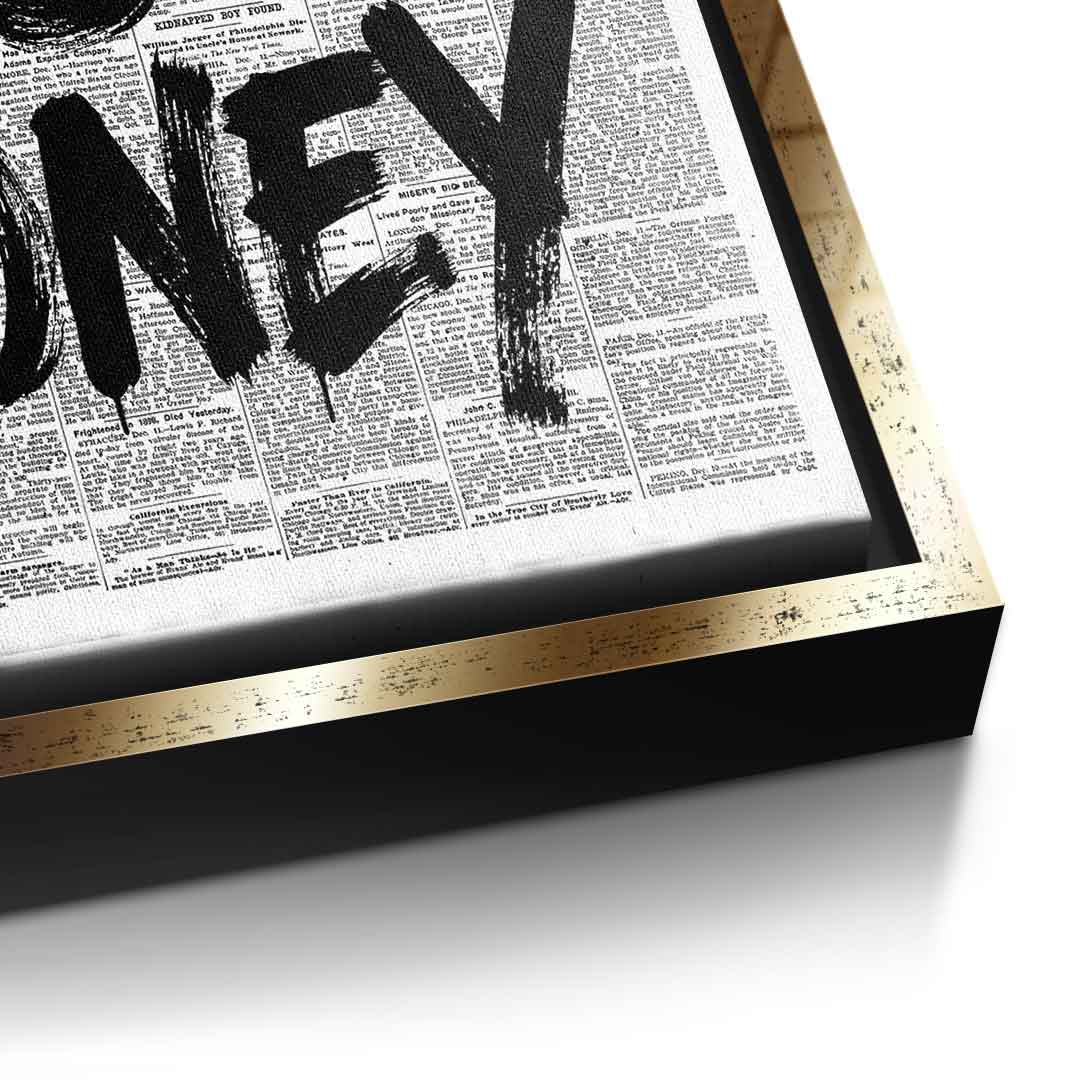 All we need is money - Detail Gold