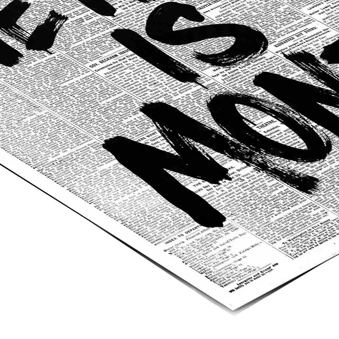 All we need is money - Poster Ecke Detail