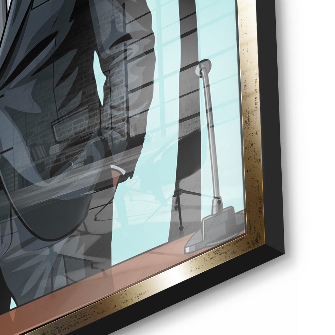 front black frame