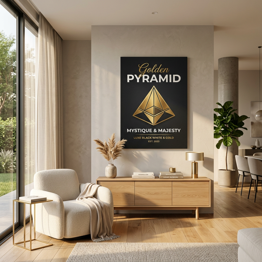 Elite Pyramide im Wohnraum