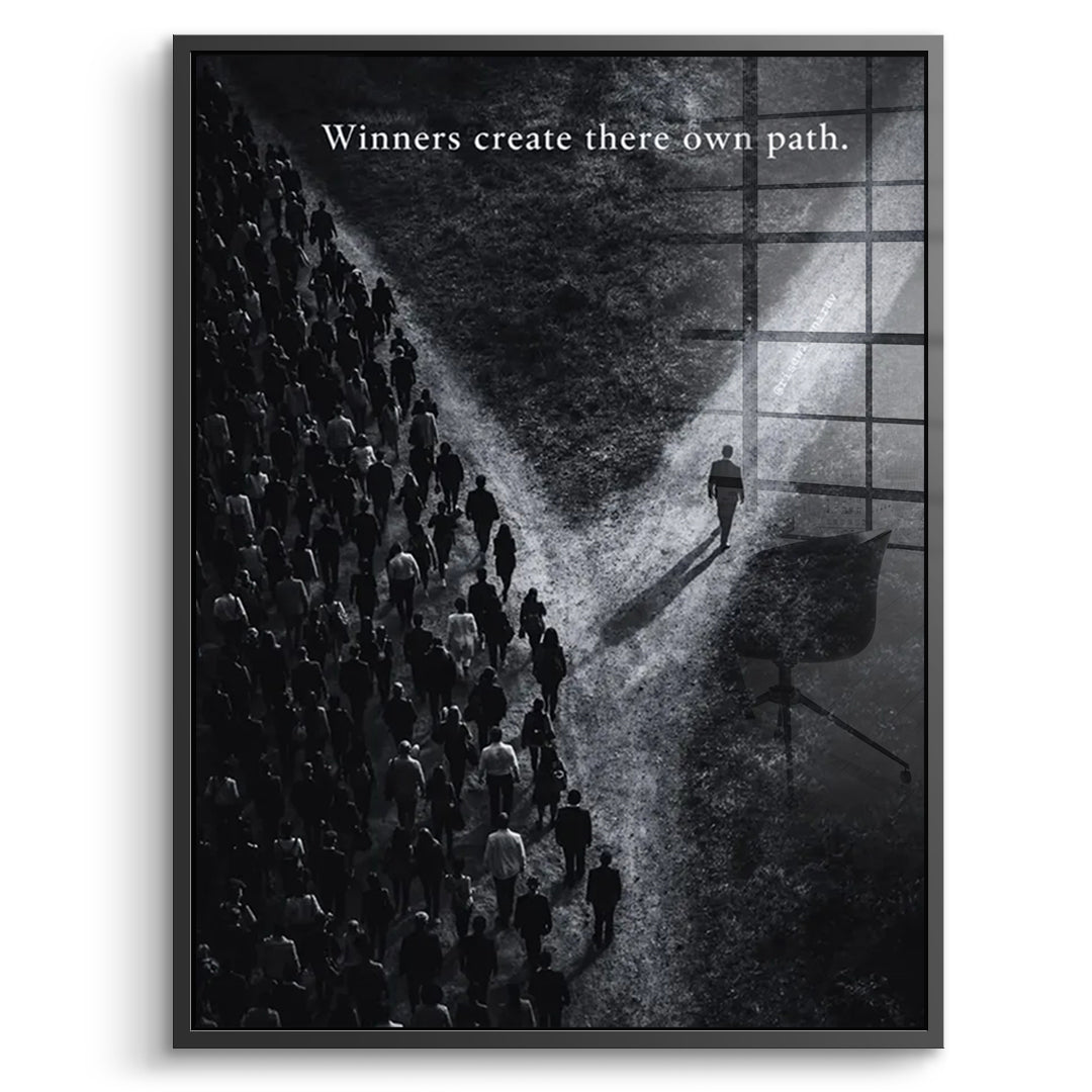 Winners Path Acrylglas front_bf