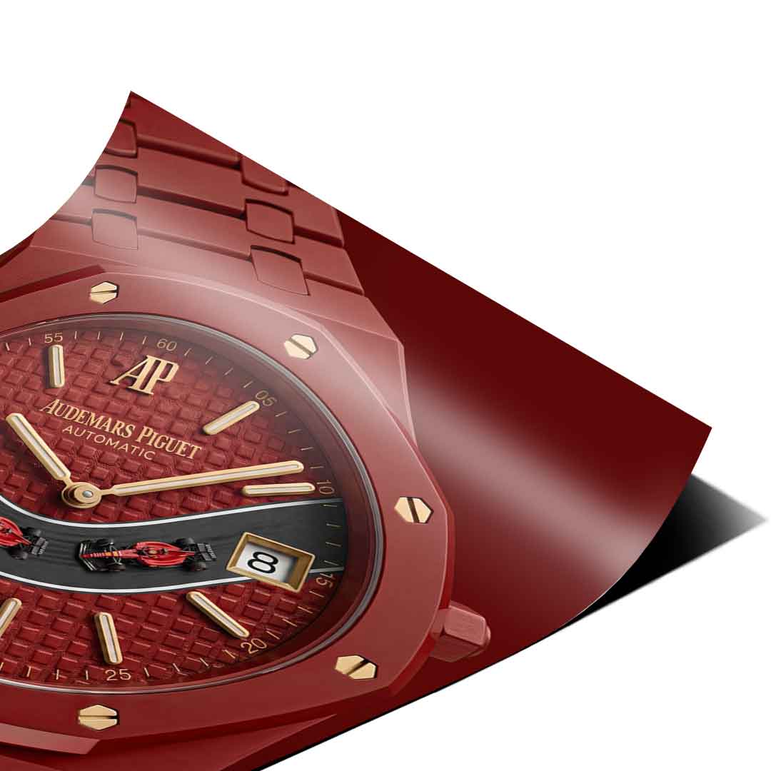 Luxury Timepiece Formula 1 Poster Ecke Detail 2