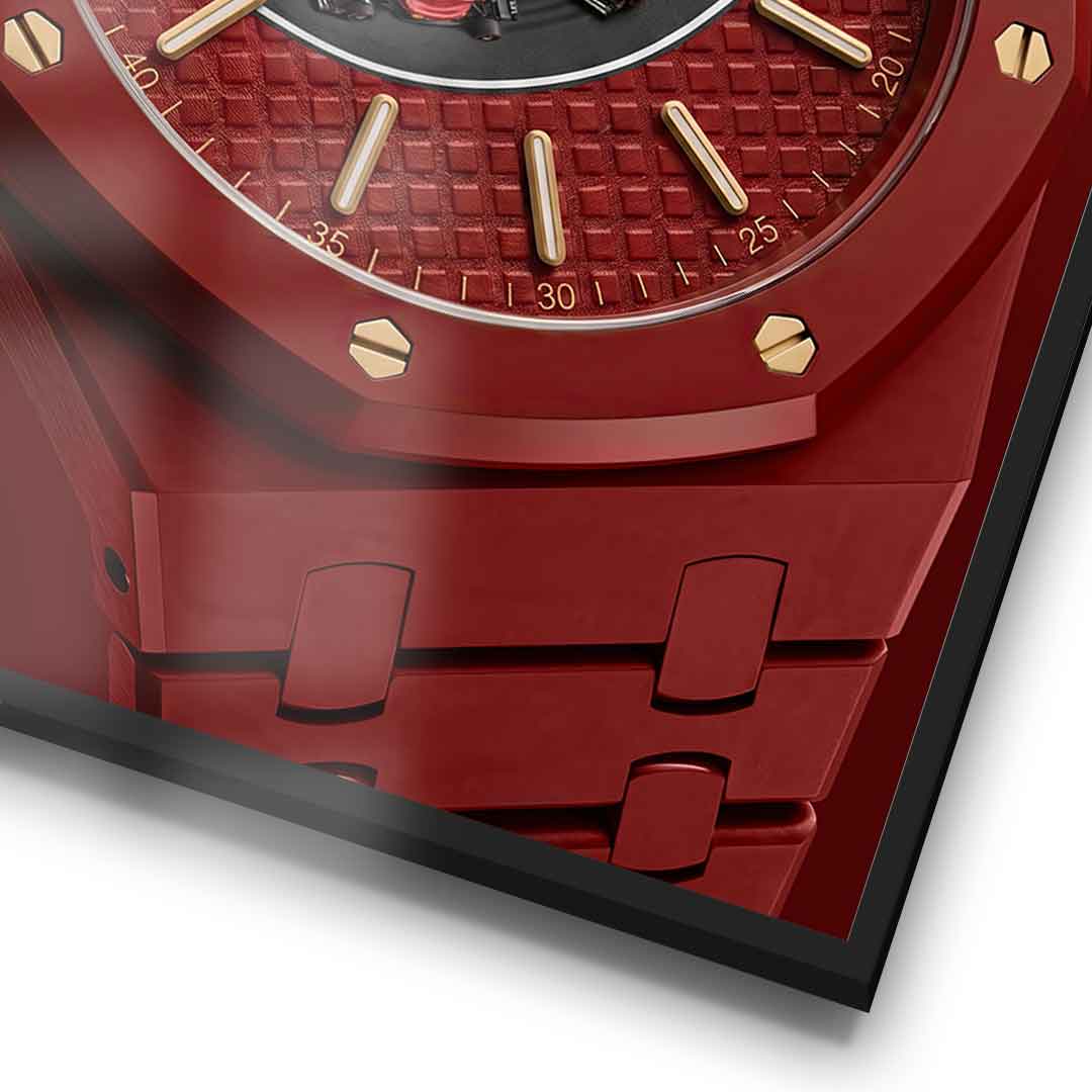 Luxury Timepiece Formula 1 Poster Rahmen Detail