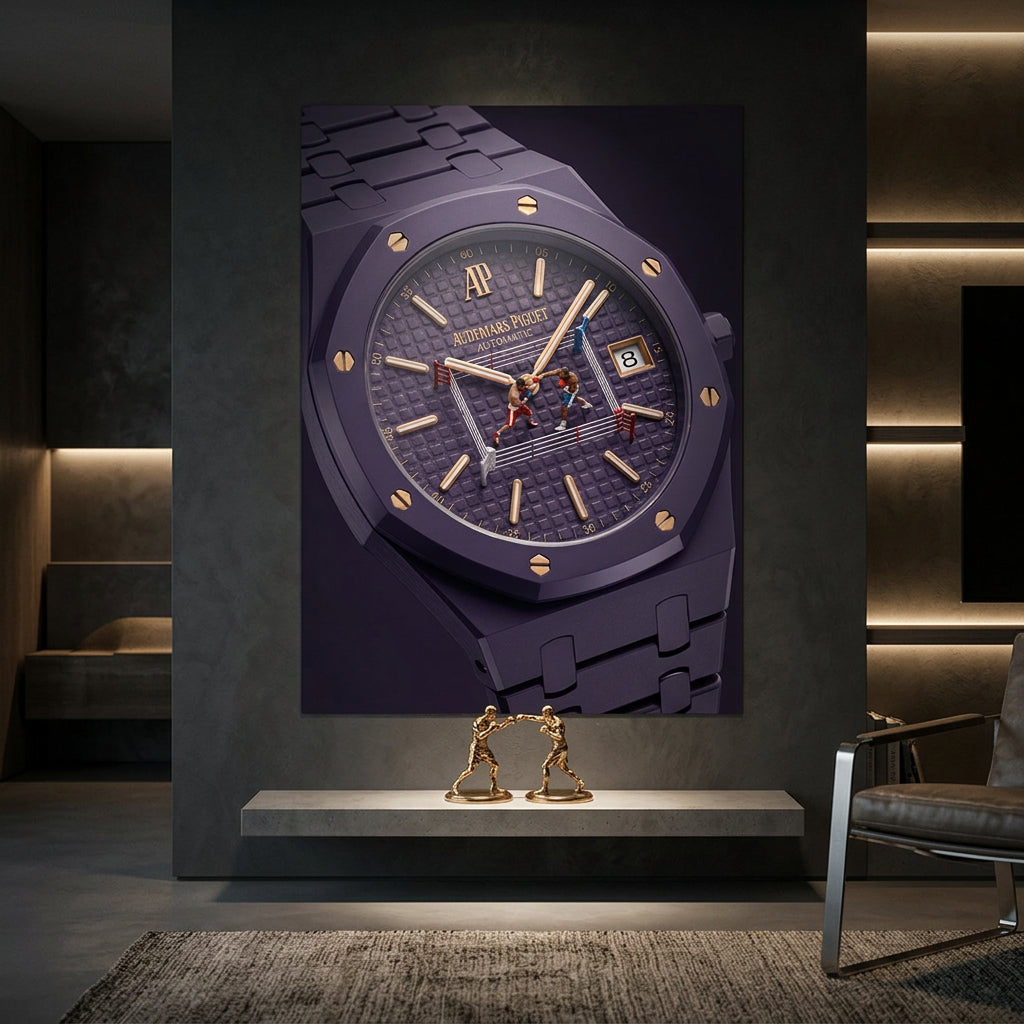 Luxury Timepiece – Boxing Poster im Raum
