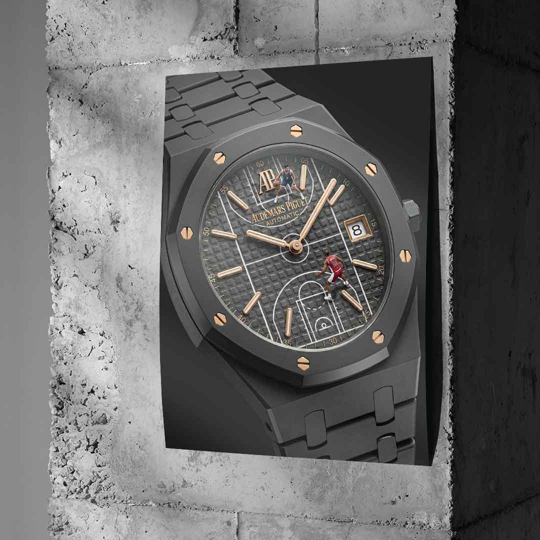 Luxury Timepiece – Basketball - Poster