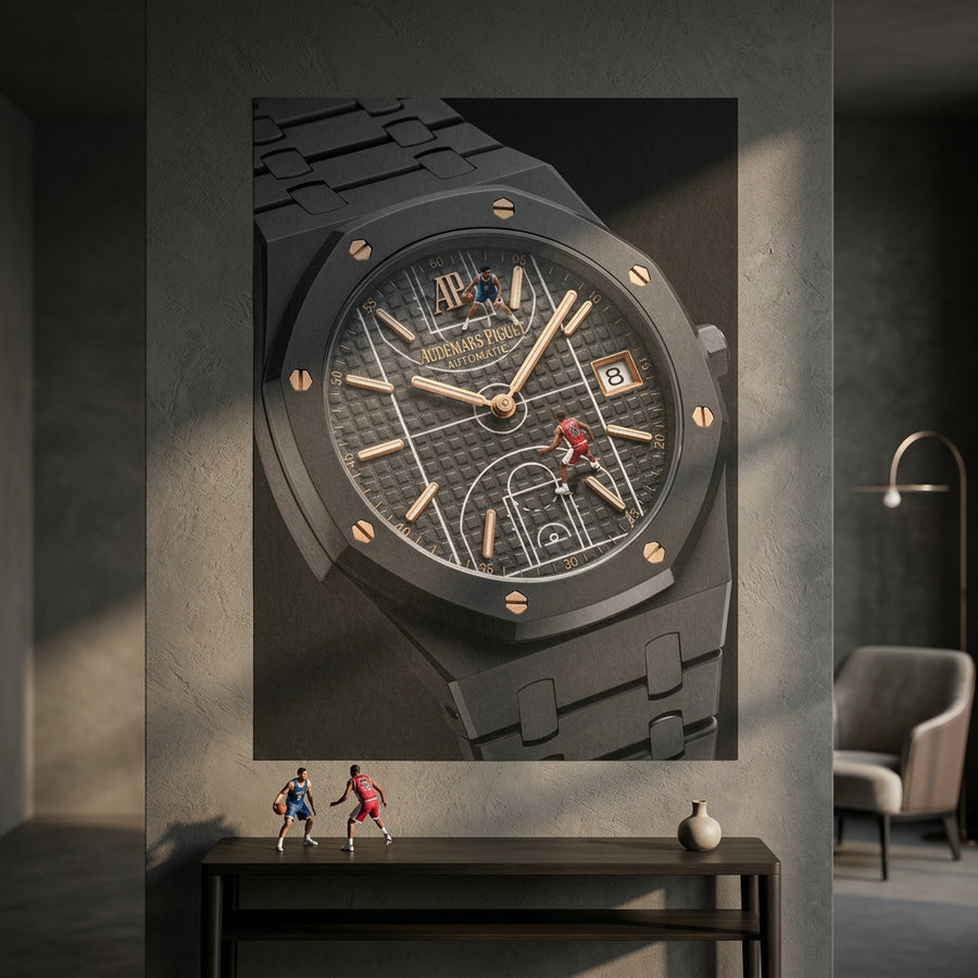 Luxury Timepiece – Basketball - Poster