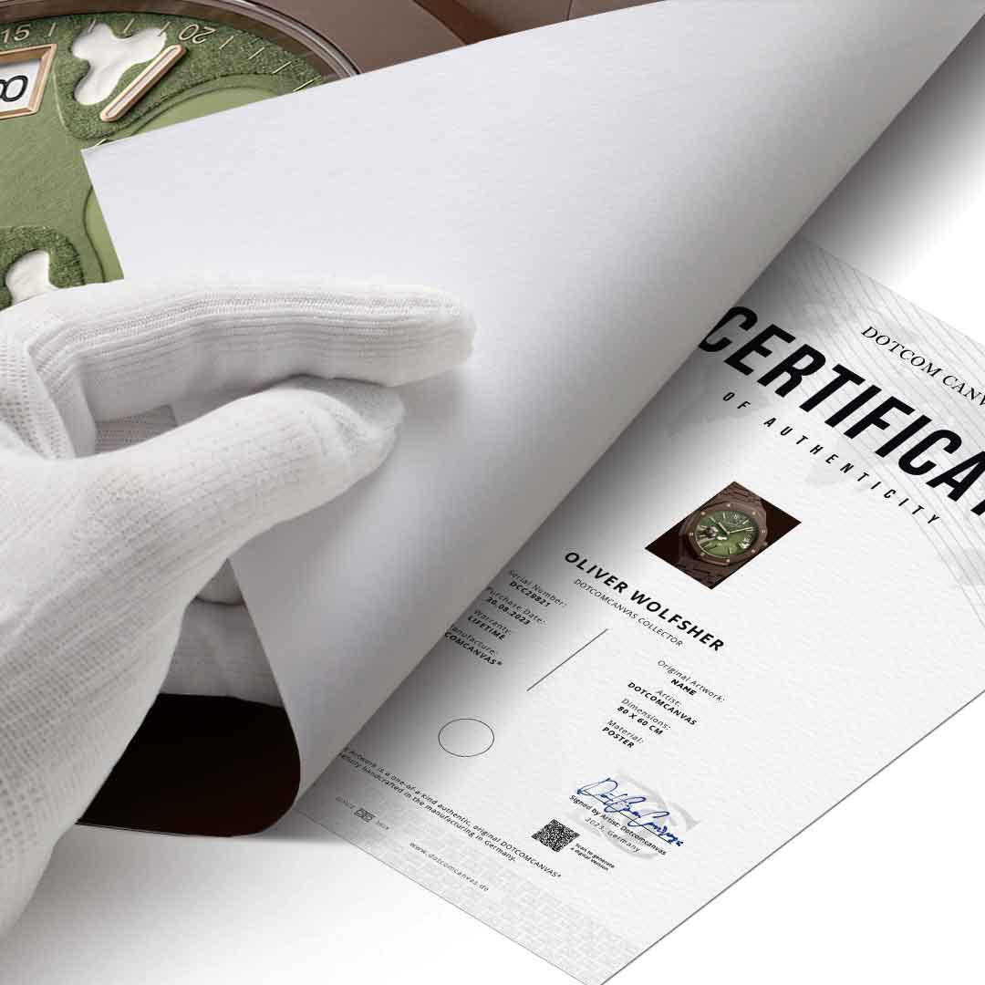 Luxury Timepiece – Golf Echtheitszertifikat