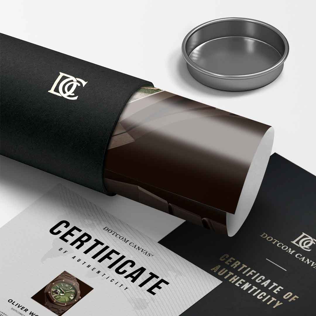 Luxury Timepiece – Golf Tube-Roll