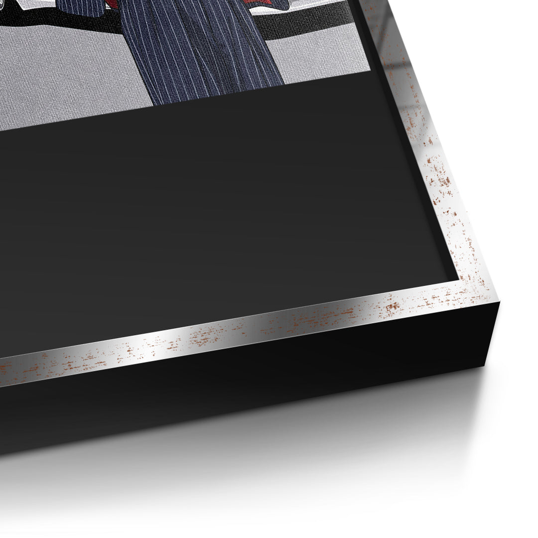 detail silver frame