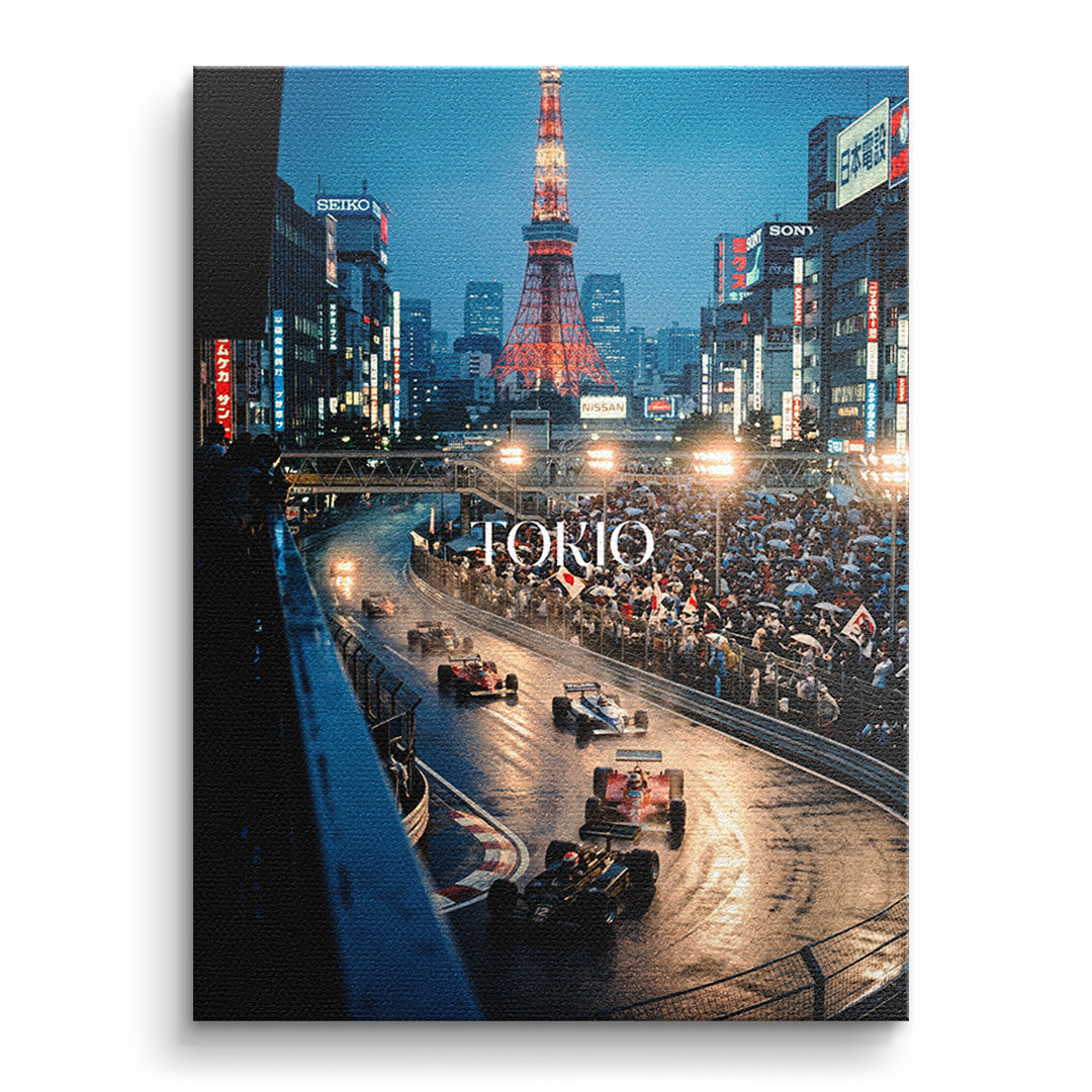 Tokyo F1 Leinwandbild