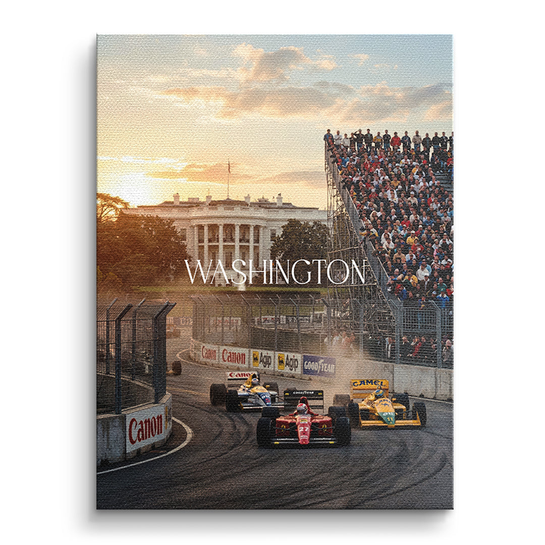 Washington F1 Leinwandbild