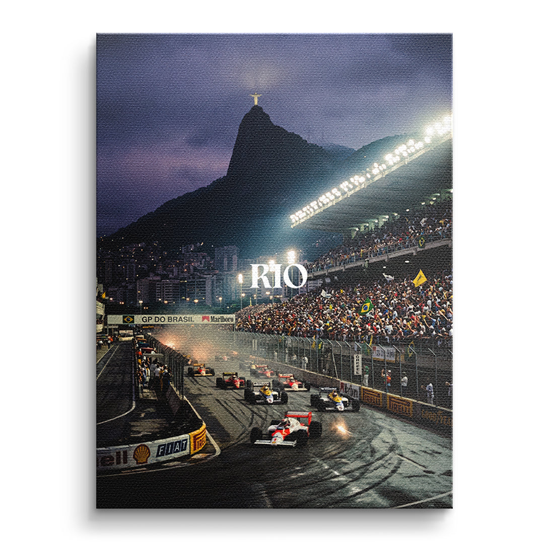 Rio F1 Leinwandbild