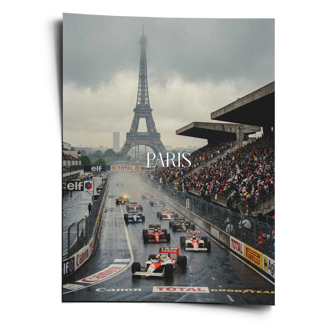 Paris F1 Poster