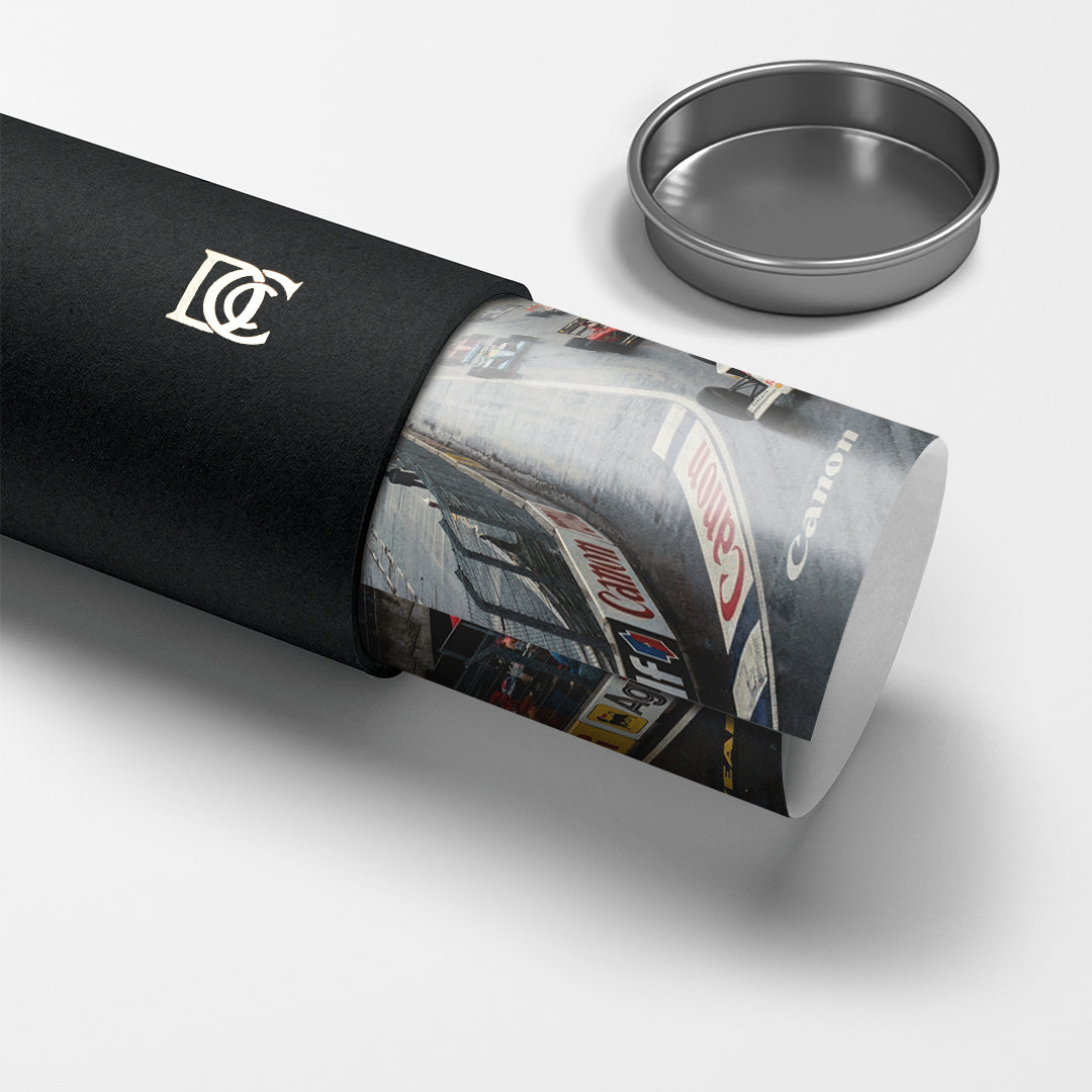 Paris F1 Poster - Tube Roll