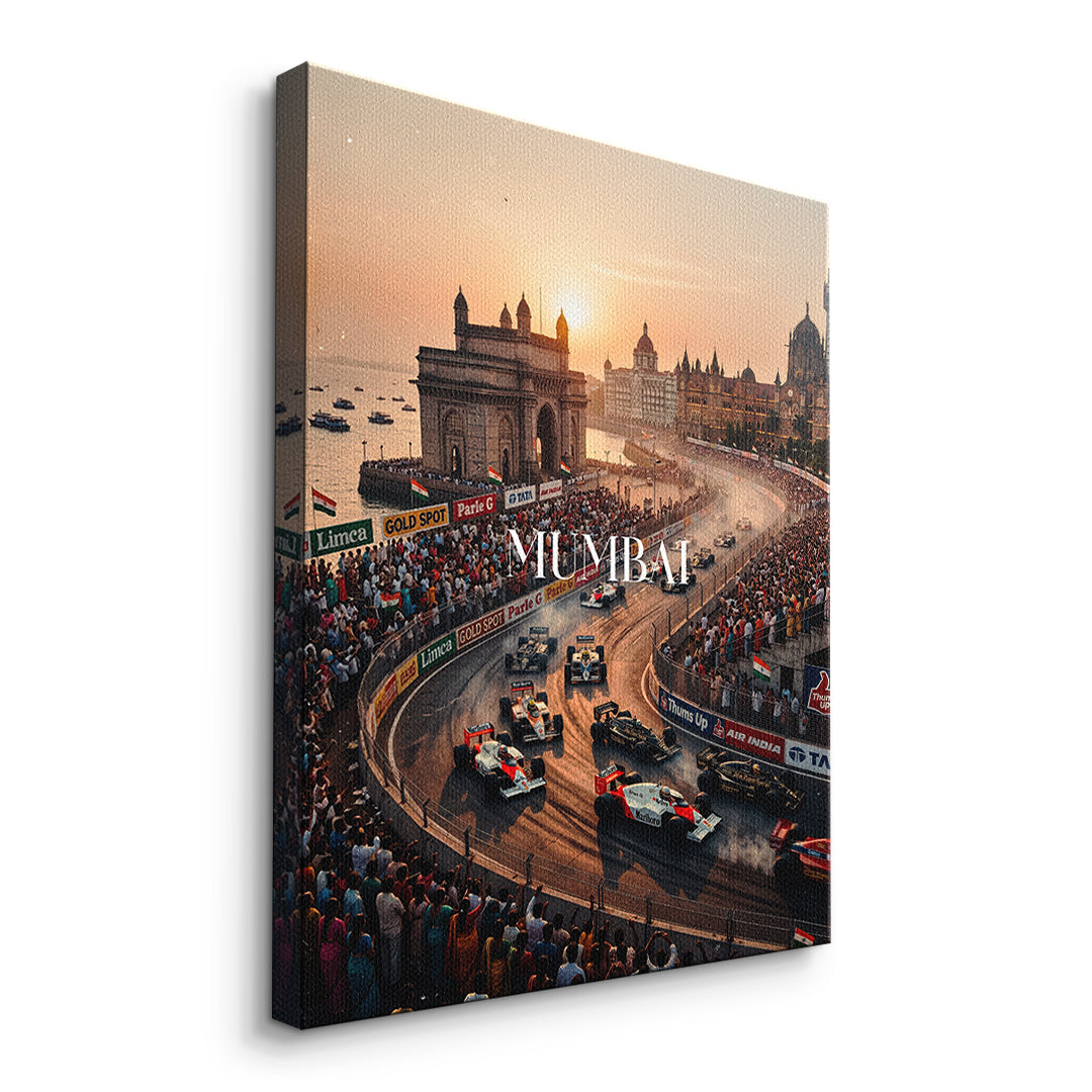 Mumbai F1 Seitenansicht Ohne Rahmen