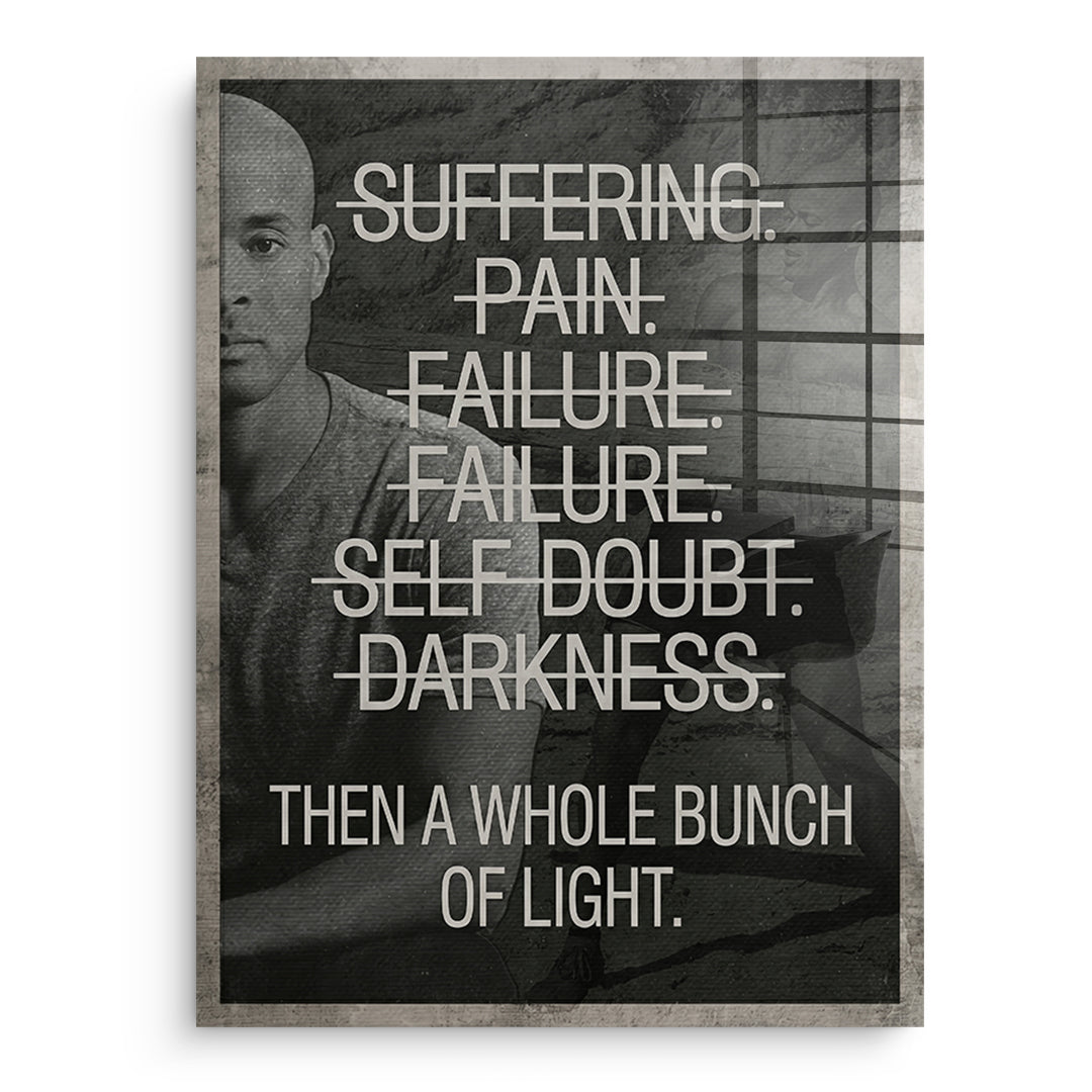 Goggins Mindset Acryl Front No Frame