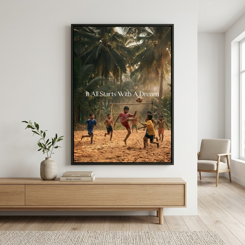 DOTCOMCANVAS 3631 Canvas Raum-Mockup