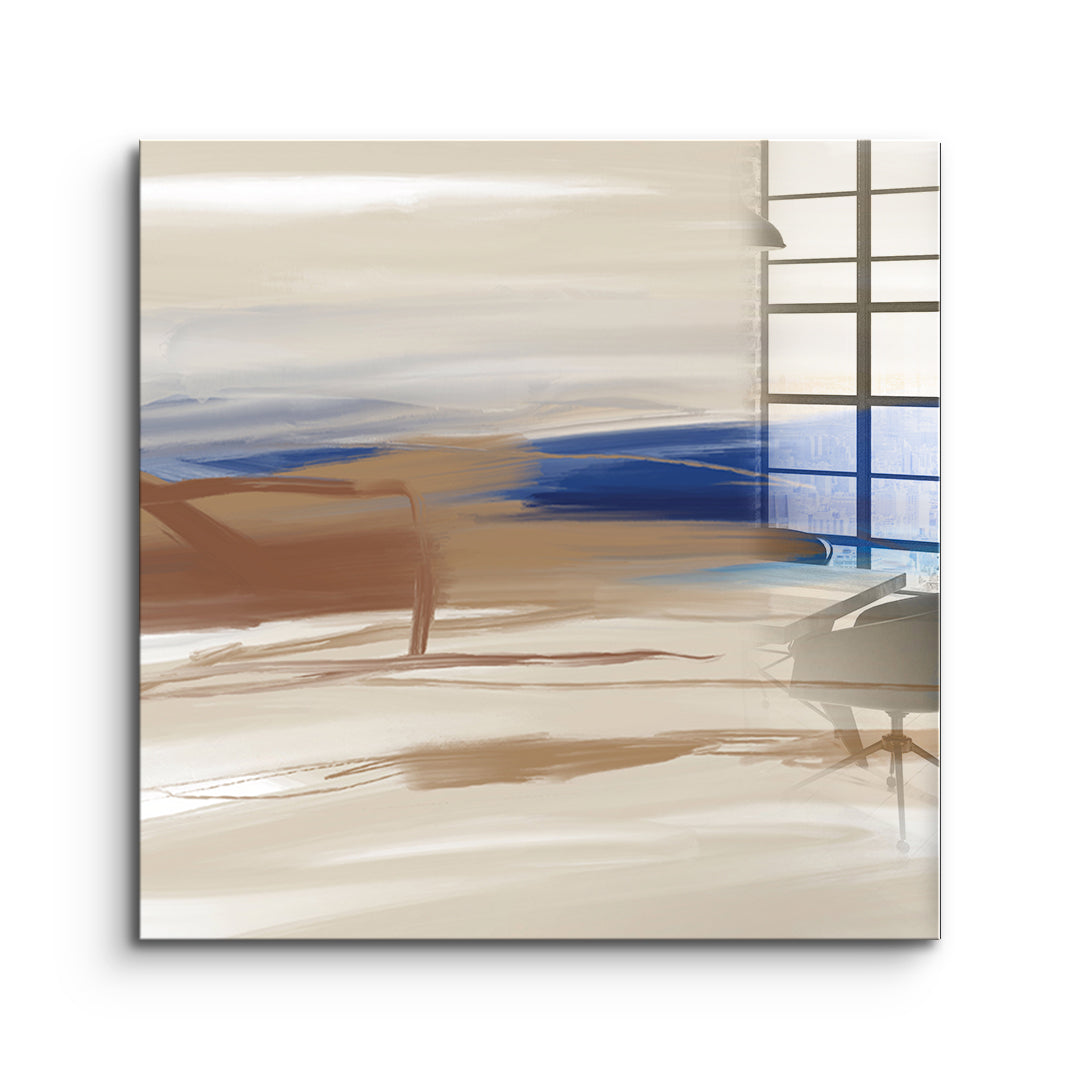 DOTCOMCANVAS A gentle after Acrylglasbild Vorderansicht ohne Rahmen