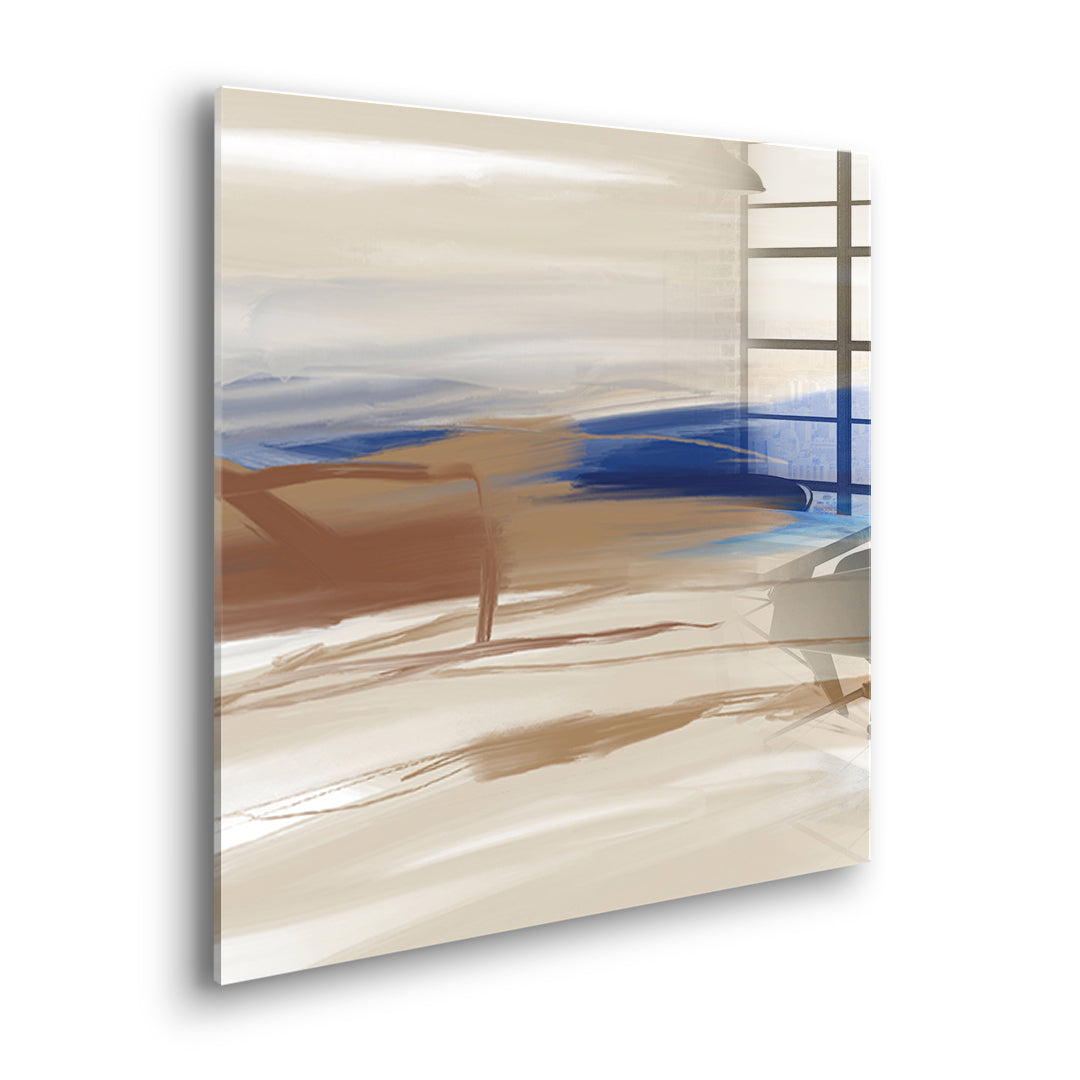DOTCOMCANVAS A gentle after Acrylglasbild Seitenansicht ohne Rahmen