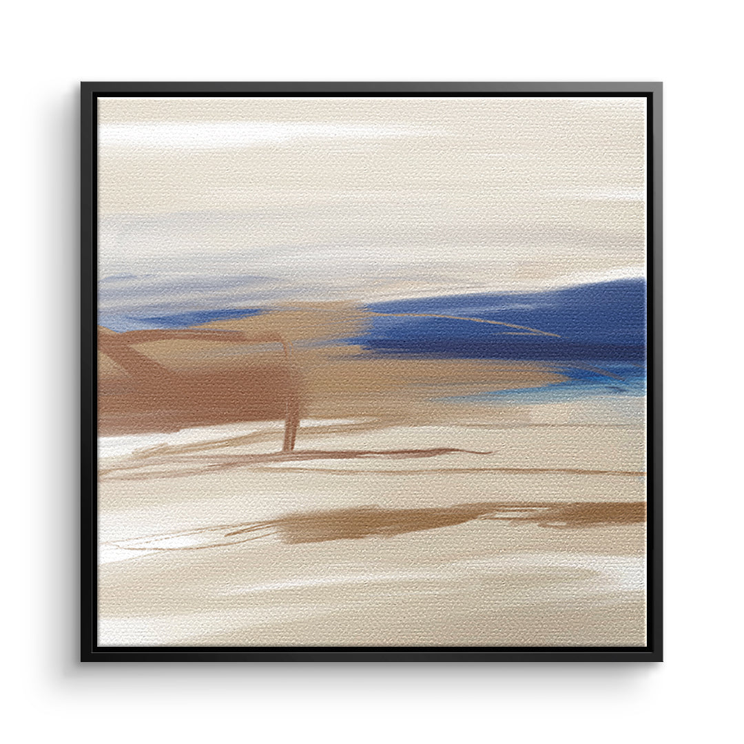 DOTCOMCANVAS A gentle after Leinwandbild Vorderansicht schwarzer Rahmen