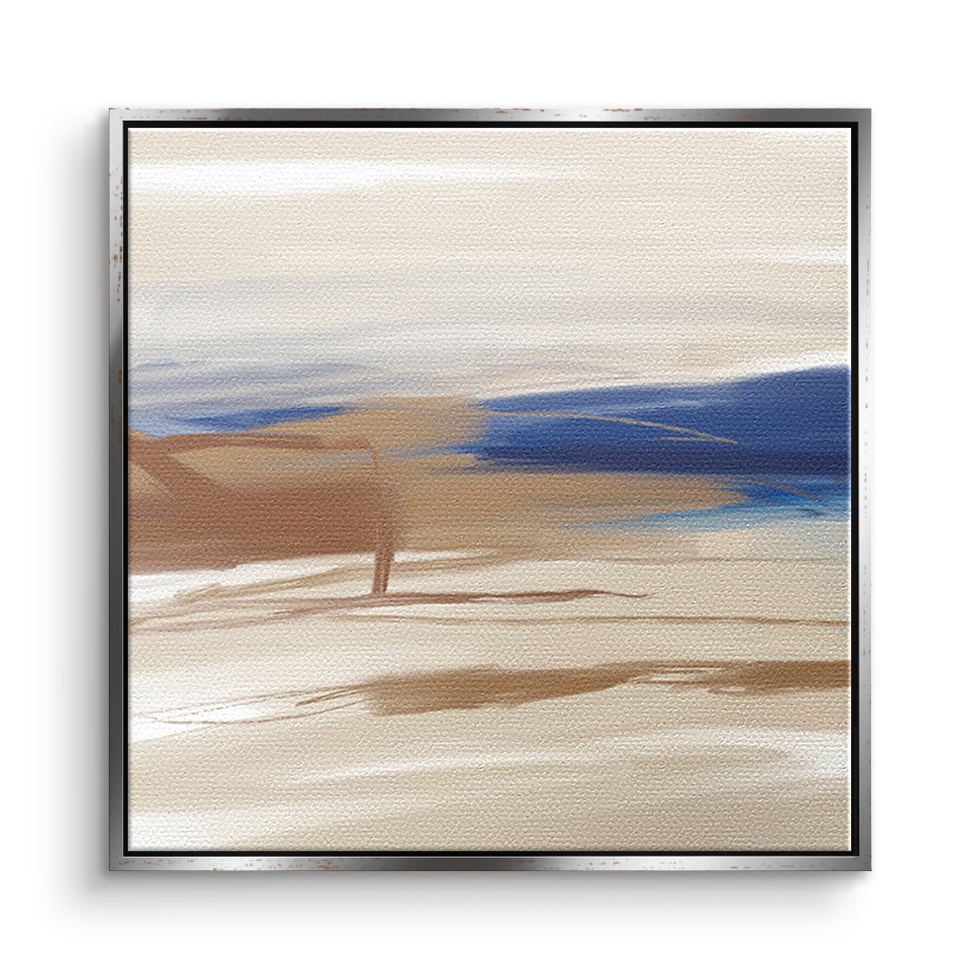 DOTCOMCANVAS A gentle after Leinwandbild Vorderansicht silberner Rahmen