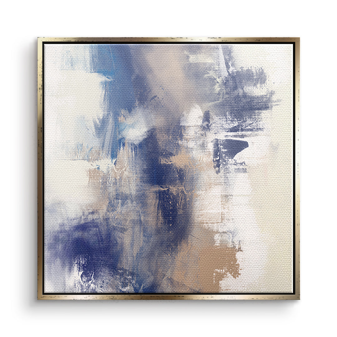 DOTCOMCANVAS A pause that breathed Leinwandbild Vorderansicht goldener Rahmen