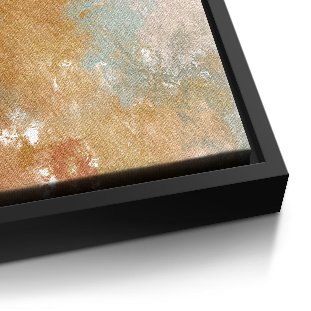 DOTCOMCANVAS A place unspoken Leinwandbild Detailansicht schwarzer Rahmen