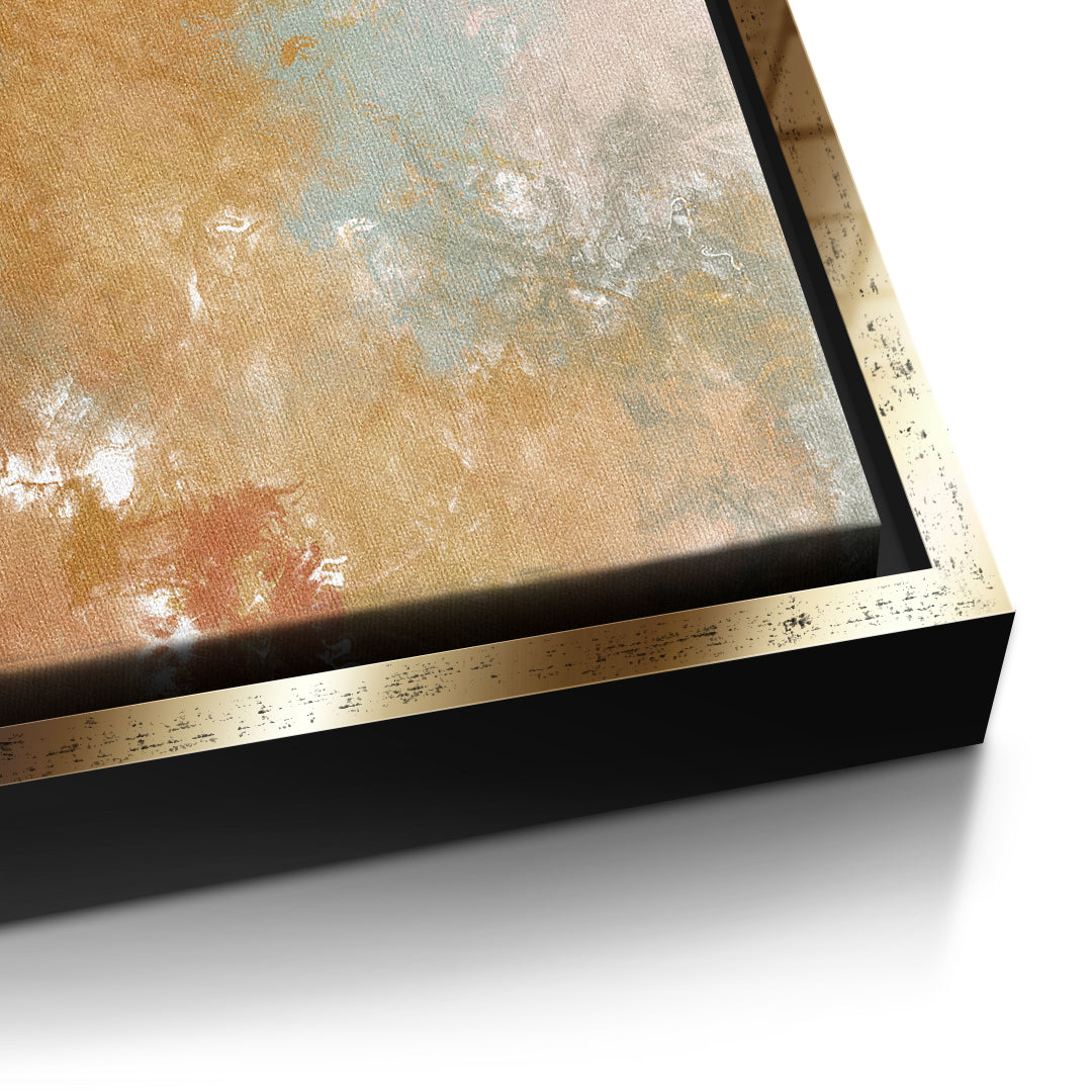DOTCOMCANVAS A place unspoken Leinwandbild Detailansicht goldener Rahmen
