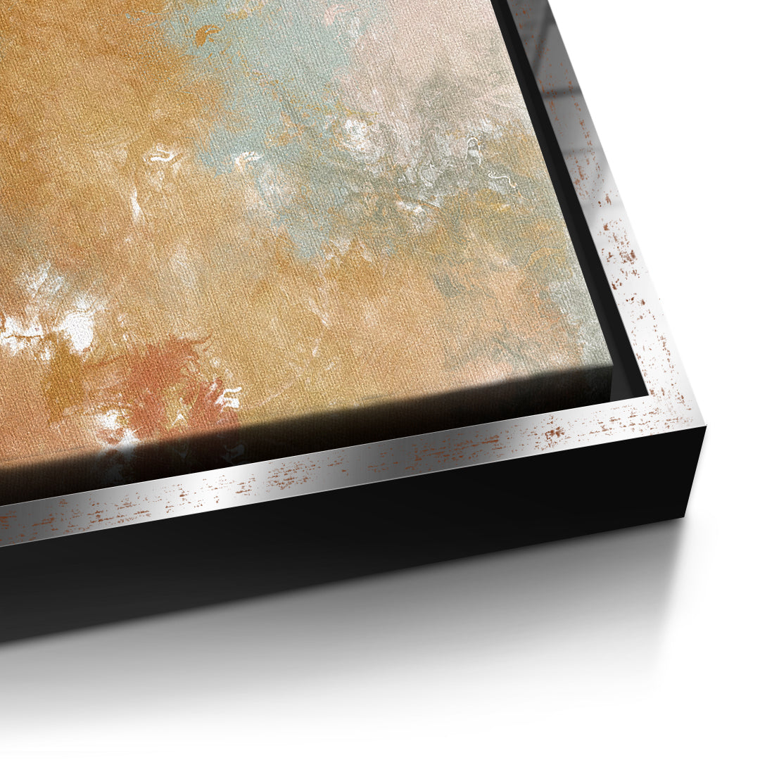 DOTCOMCANVAS A place unspoken Leinwandbild Detailansicht silberner Rahmen