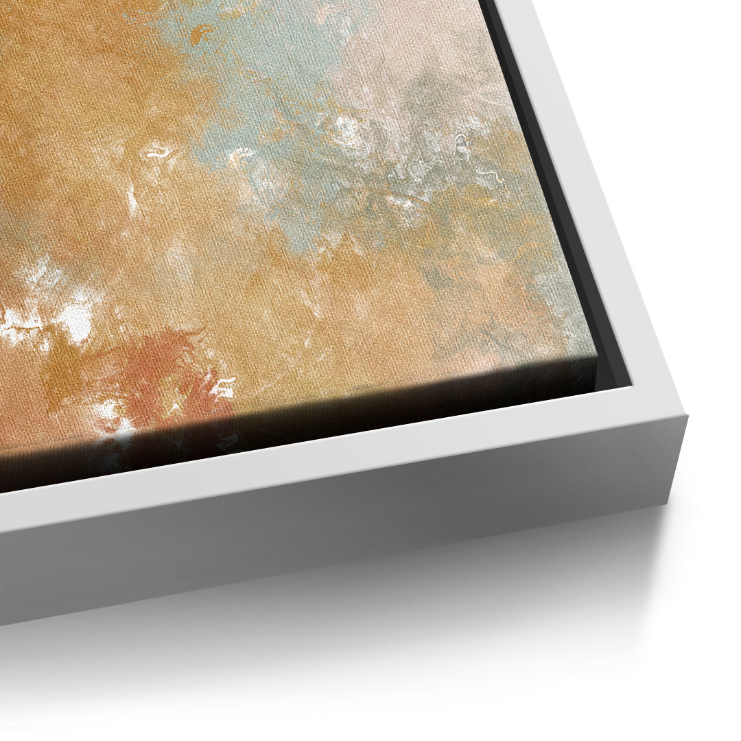 DOTCOMCANVAS A place unspoken Leinwandbild Detailansicht weißer Rahmen