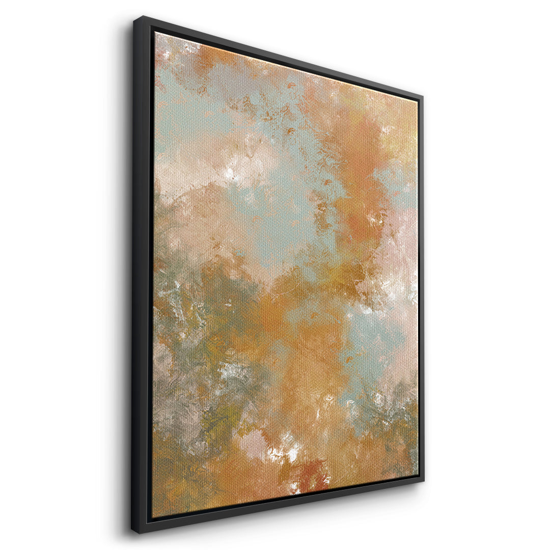 DOTCOMCANVAS A place unspoken Leinwandbild Seitenansicht schwarzer Rahmen