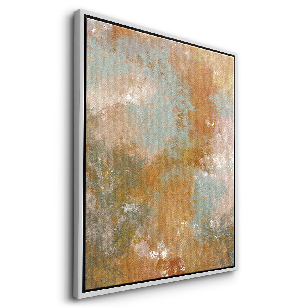 DOTCOMCANVAS A place unspoken Leinwandbild Seitenansicht weißer Rahmen