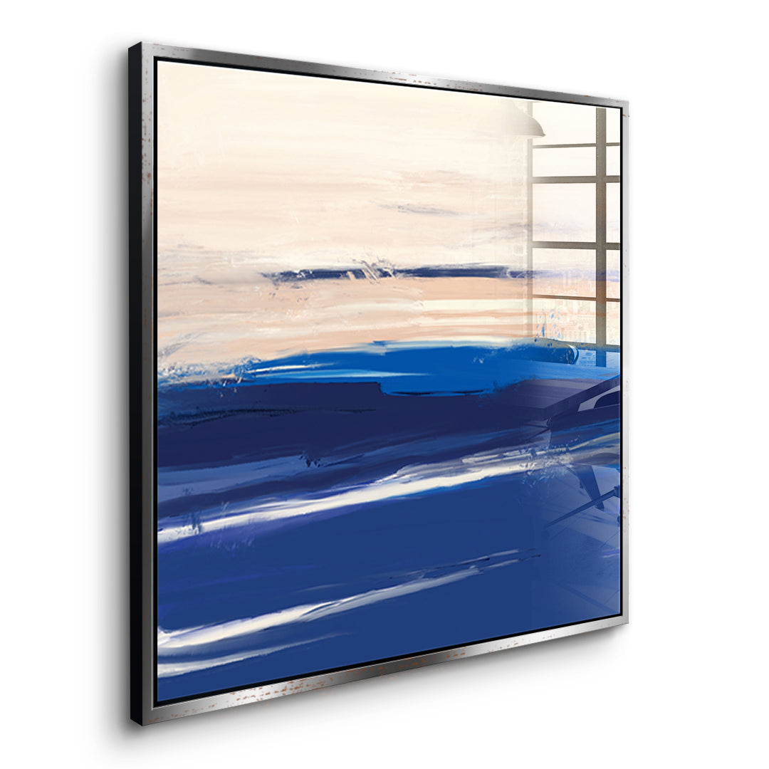 DOTCOMCANVAS As it was enough Acrylglasbild Seitenansicht silberner Rahmen