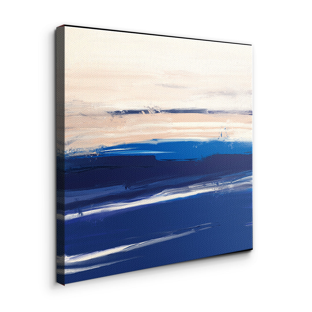 DOTCOMCANVAS As it was enough Leinwandbild Seitenansicht ohne Rahmen