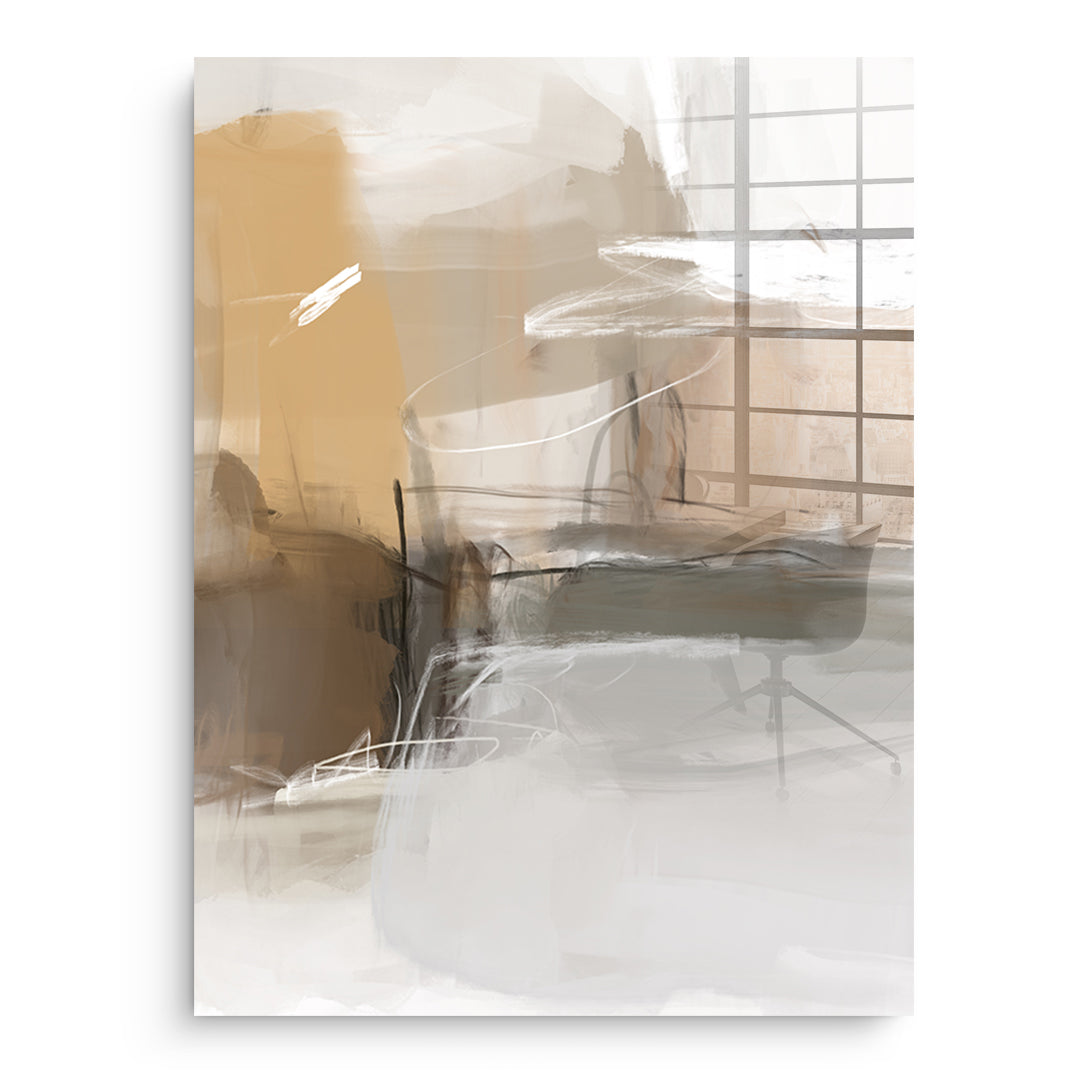 DOTCOMCANVAS Close To My Chest 02 Acrylglasbild Vorderansicht ohne Rahmen