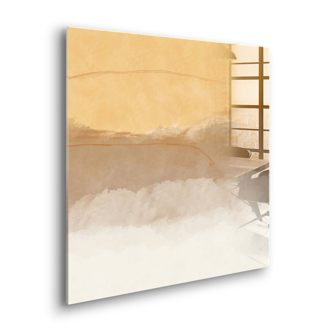 DOTCOMCANVAS In soft time Acrylglasbild Seitenansicht ohne Rahmen