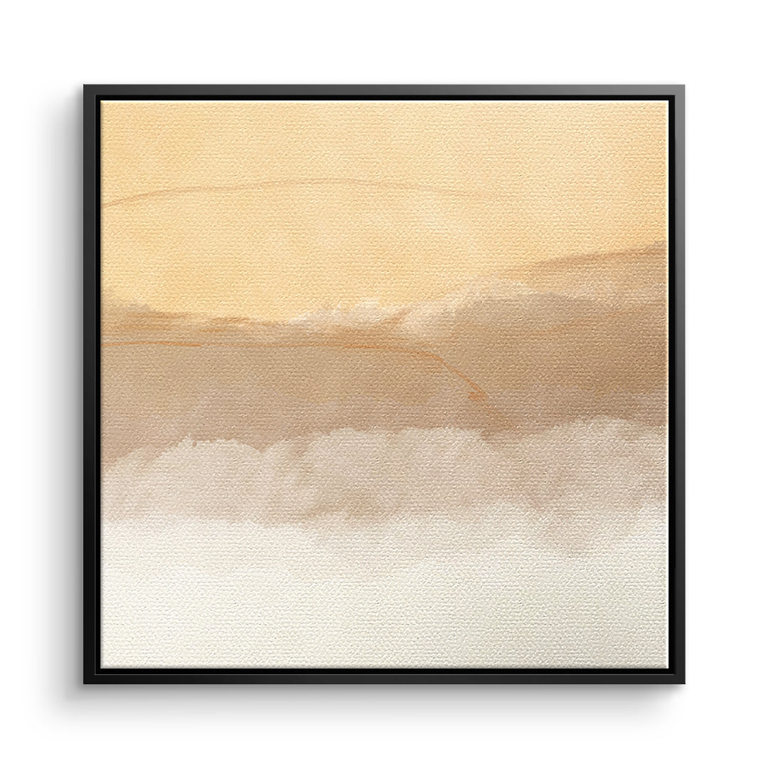 DOTCOMCANVAS In soft time Leinwandbild Vorderansicht schwarzer Rahmen