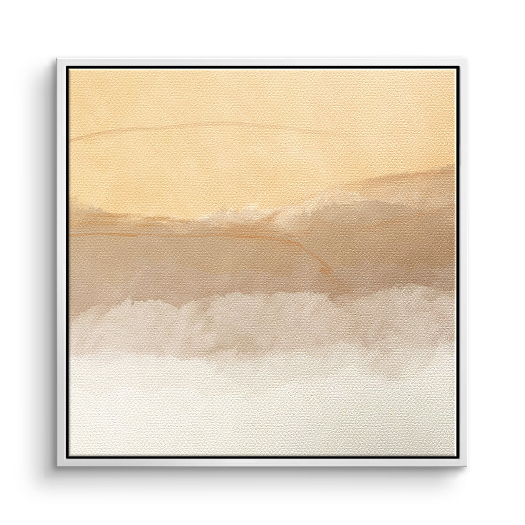 DOTCOMCANVAS In soft time Leinwandbild Vorderansicht weißer Rahmen