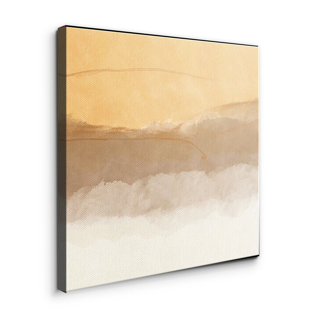 DOTCOMCANVAS In soft time Leinwandbild Seitenansicht ohne Rahmen