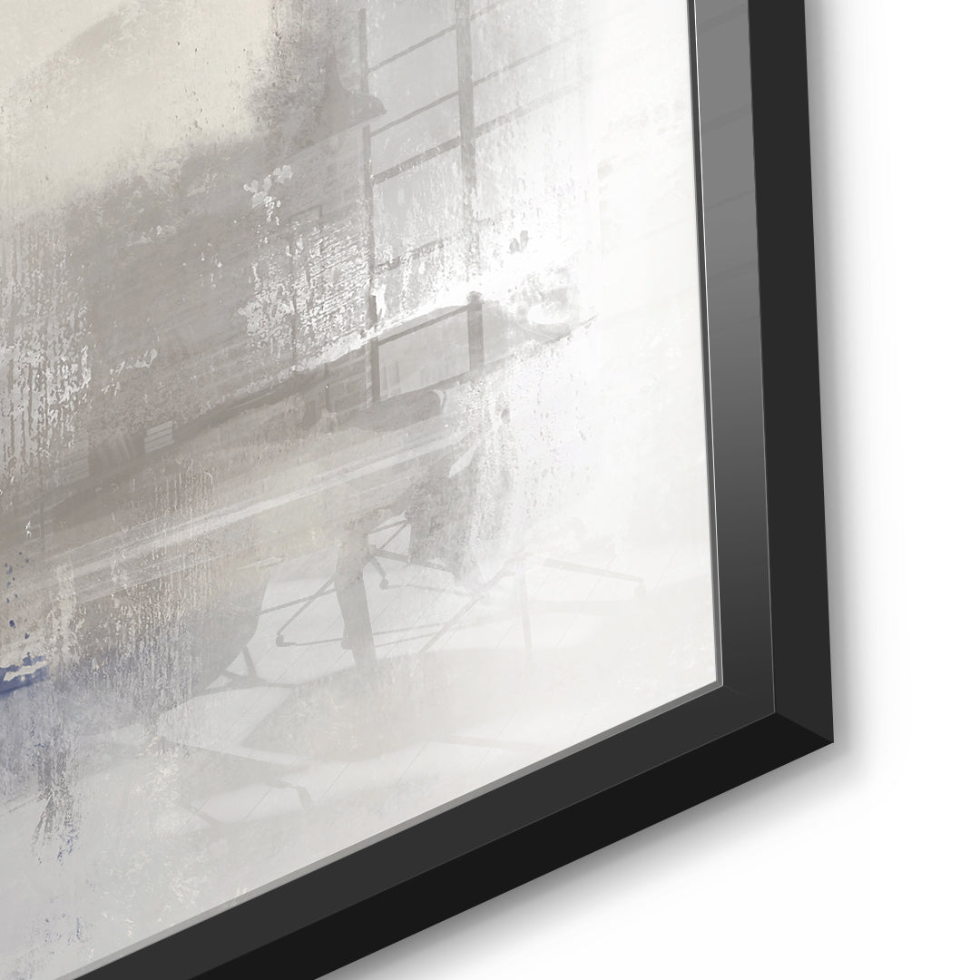 DOTCOMCANVAS Something Acrylglasbild Detailansicht schwarzer Rahmen