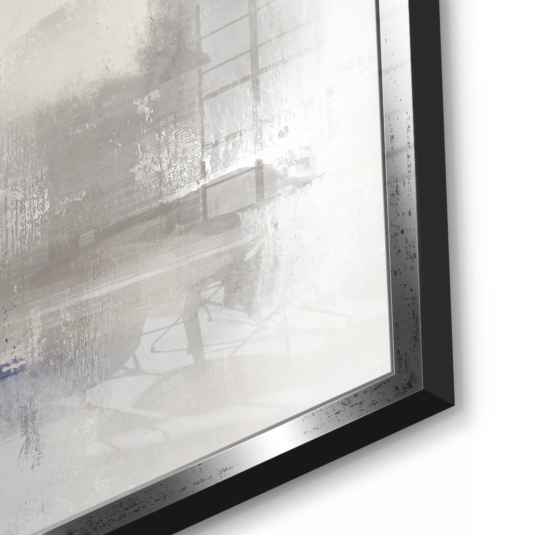 DOTCOMCANVAS Something Acrylglasbild Detailansicht silberner Rahmen